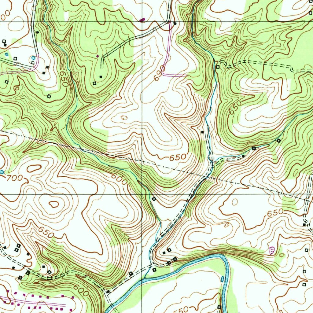 Springfield North, TN (1952, 24000-Scale) Map by United States ...