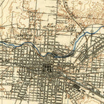 United States Geological Survey Springfield, OH (1906, 62500-Scale) digital map