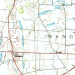 United States Geological Survey Springfield, OH (1986, 100000-Scale) digital map