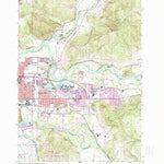 United States Geological Survey Springfield, OR (1967, 24000-Scale) digital map