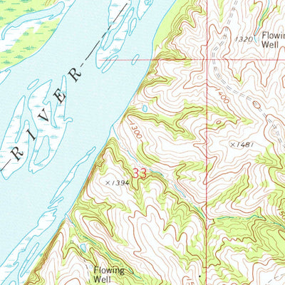 United States Geological Survey Springfield, SD-NE (1978, 24000-Scale) digital map