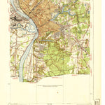 United States Geological Survey Springfield South, MA-CT (1939, 31680-Scale) digital map