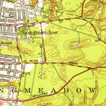 United States Geological Survey Springfield South, MA-CT (1944, 31680-Scale) digital map