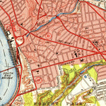 United States Geological Survey Springfield South, MA-CT (1944, 31680-Scale) digital map