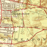 United States Geological Survey Springfield South, MA-CT (1946, 31680-Scale) digital map