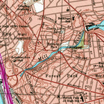 United States Geological Survey Springfield South, MA-CT (1958, 25000-Scale) digital map