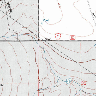 United States Geological Survey Springfield SW, CO (1996, 24000-Scale) digital map