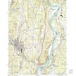 United States Geological Survey Springfield, VT-NH (1998, 24000-Scale) digital map