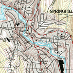 United States Geological Survey Springfield, VT-NH (1998, 24000-Scale) digital map