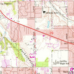 United States Geological Survey Springfield West, IL (1965, 24000-Scale) digital map