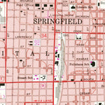 United States Geological Survey Springfield West, IL (1965, 24000-Scale) digital map