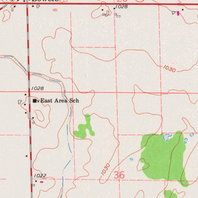 United States Geological Survey Springfield, WI (1960, 24000-Scale) digital map