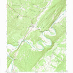 United States Geological Survey Springfield, WV (1973, 24000-Scale) digital map