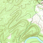 United States Geological Survey Springfield, WV (1973, 24000-Scale) digital map