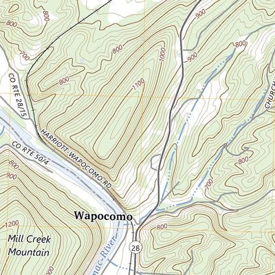 United States Geological Survey Springfield, WV (2023, 24000-Scale) digital map