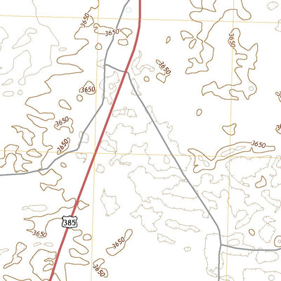 United States Geological Survey Springlake, TX (2022, 24000-Scale) digital map