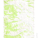 United States Geological Survey Springman Creek, WY (1980, 24000-Scale) digital map