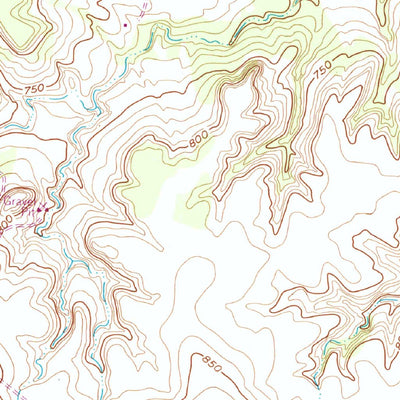 United States Geological Survey Springtown SE, TX (1955, 24000-Scale) digital map