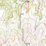 United States Geological Survey Springtown SE, TX (1955, 24000-Scale) digital map