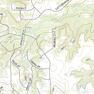 United States Geological Survey Springtown SE, TX (2022, 24000-Scale) digital map