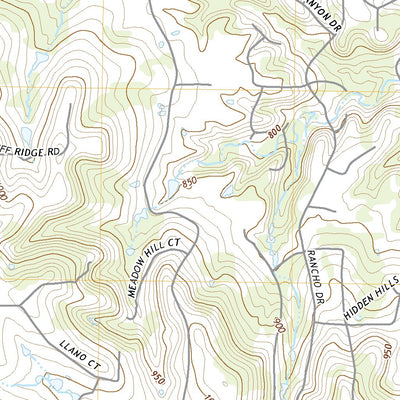United States Geological Survey Springtown SE, TX (2022, 24000-Scale) digital map