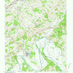 United States Geological Survey Springvale, TN (1980, 24000-Scale) digital map