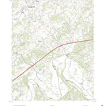 United States Geological Survey Springvale, TN (2022, 24000-Scale) digital map