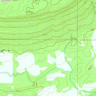 United States Geological Survey Springville, AL (1958, 24000-Scale) digital map