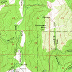 United States Geological Survey Springville, CA (1957, 62500-Scale) digital map