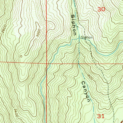 United States Geological Survey Springville, CA (1977, 24000-Scale) digital map