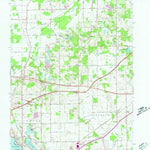 United States Geological Survey Springville, IN (1958, 24000-Scale) digital map