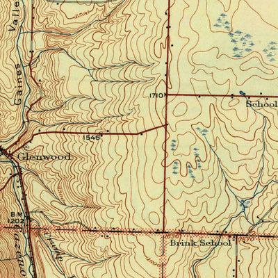 United States Geological Survey Springville, NY (1925, 62500-Scale) digital map