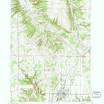 United States Geological Survey Springville, NY (1954, 24000-Scale) digital map