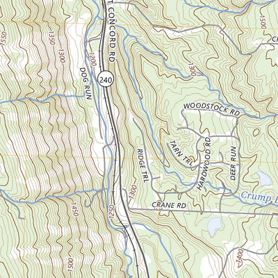 United States Geological Survey Springville, NY (2023, 24000-Scale) digital map
