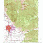 United States Geological Survey Springville, UT (1948, 24000-Scale) digital map