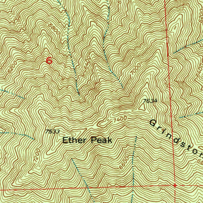 United States Geological Survey Springville, UT (1948, 24000-Scale) digital map