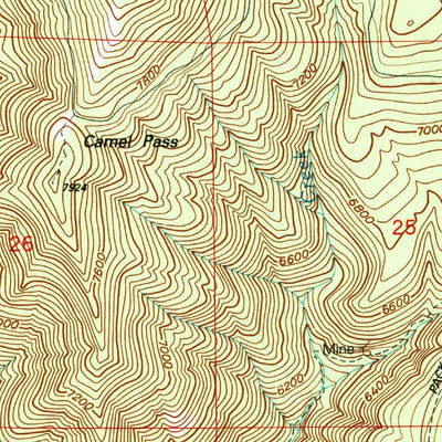 United States Geological Survey Springville, UT (1993, 24000-Scale) digital map