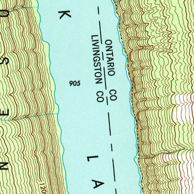 United States Geological Survey Springwater, NY (1942, 24000-Scale) digital map
