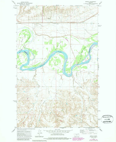 United States Geological Survey Sprole, MT (1972, 24000-Scale) digital map