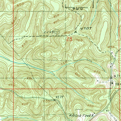 United States Geological Survey Sprott, AL (1987, 24000-Scale) digital map