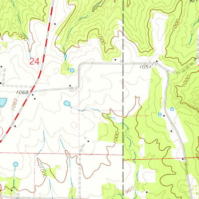 United States Geological Survey Sprott, MO (1964, 24000-Scale) digital map