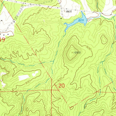 United States Geological Survey Sprott, MO (1964, 24000-Scale) digital map