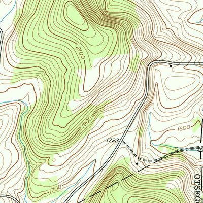 United States Geological Survey Sprout Brook, NY (1943, 24000-Scale) digital map