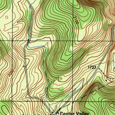 United States Geological Survey Sprout Brook, NY (1947, 25000-Scale) digital map