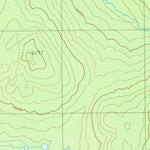 United States Geological Survey Spruce Brook, ME (1989, 24000-Scale) digital map