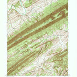 United States Geological Survey Spruce Hill, PA (1952, 24000-Scale) digital map