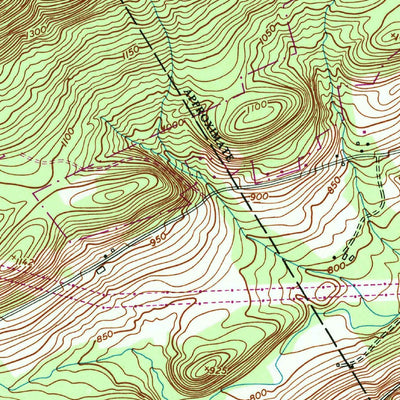 United States Geological Survey Spruce Hill, PA (1952, 24000-Scale) digital map