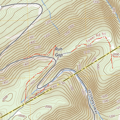 United States Geological Survey Spruce Hill, PA (2023, 24000-Scale) digital map