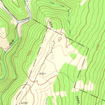 United States Geological Survey Spruce Knob, WV (1970, 24000-Scale) digital map