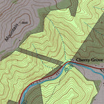 United States Geological Survey Spruce Knob, WV (1995, 24000-Scale) digital map
